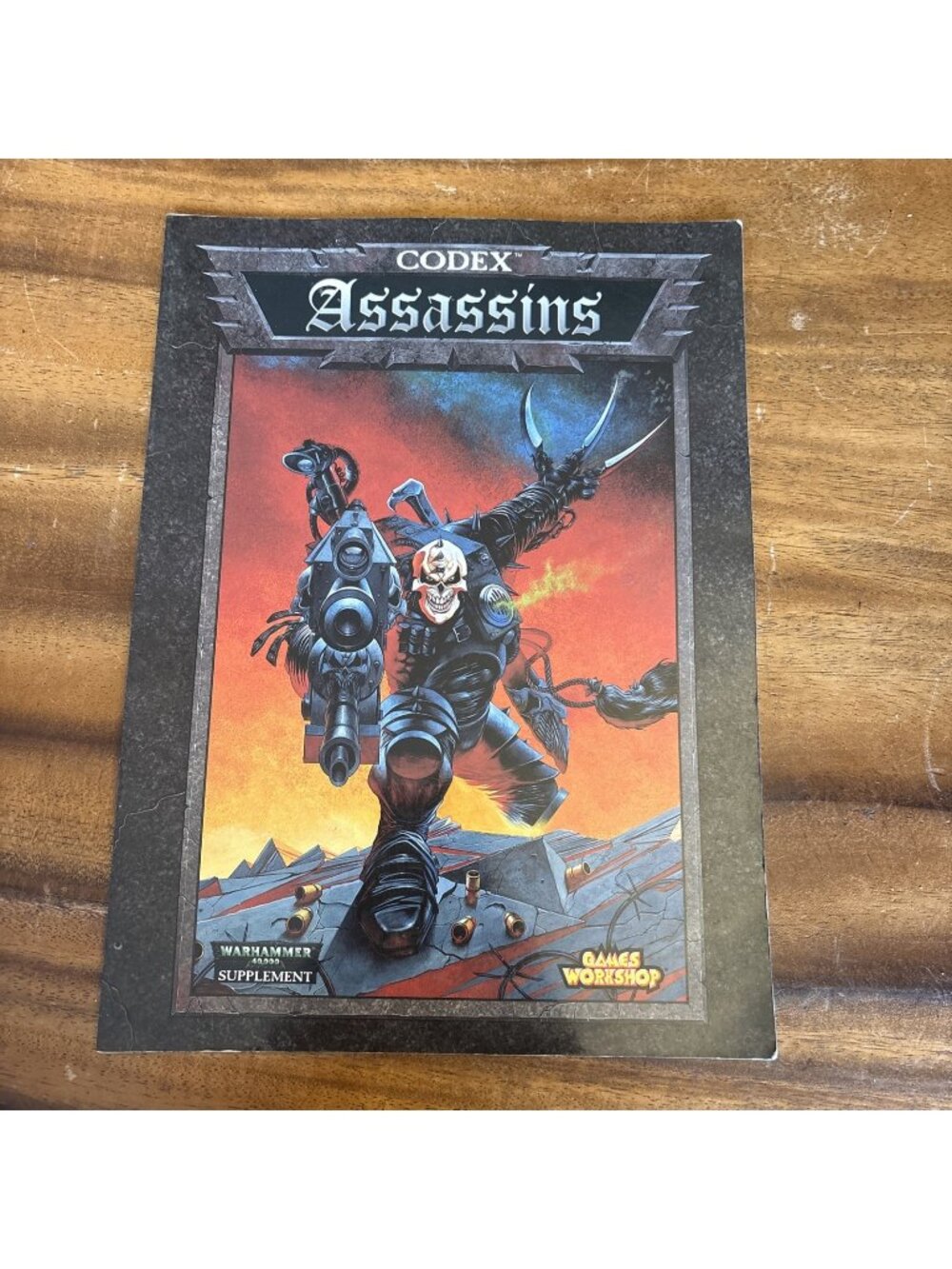 Warhammer 40k Codex Assassins Rule Book Games Workshop Soft Cover Book